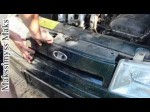 Демонтаж переднего бампера на ВАЗ 2110-2112 своими руками