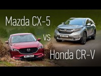 Сравнительный тест драйв Mazda CX-5 или Honda CR-V от AutoreviewRu