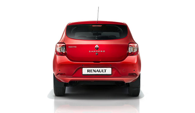 Renault Sandero вид сзади