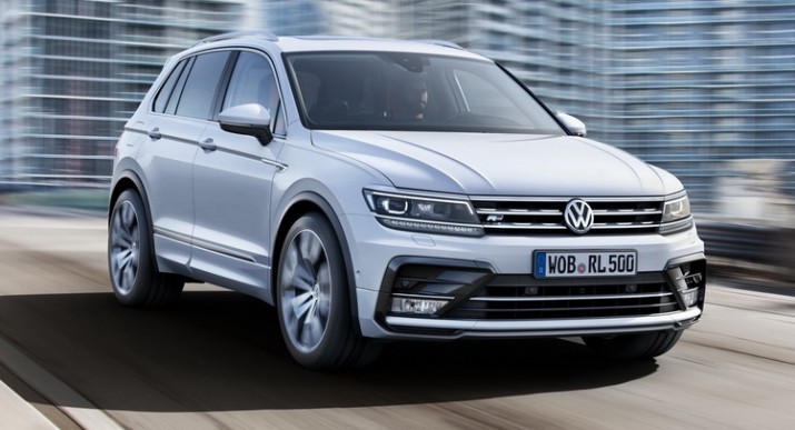 Volkswagen опубликовал информацию о российских комплектациях обновленного Tiguan