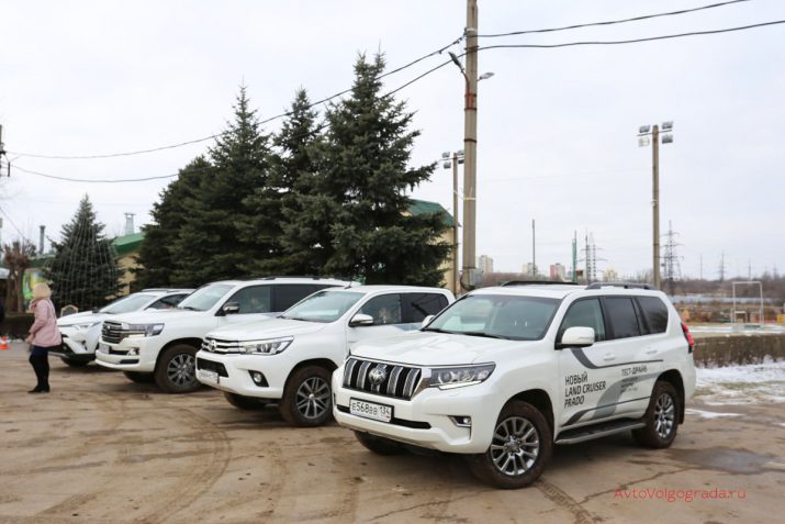 Внедорожный тест-драйв Toyota Land Cruiser’s Land в Волгограде