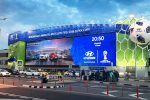 Бренд Hyundai украсил Москву символикой Чемпионата мира по футболу FIFA 2018