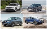 Сражение за сердце и кошелек покупателя ведут: ŠKODA KODIAQ, Ford Kuga, Nissan X-Trail и SantaFe