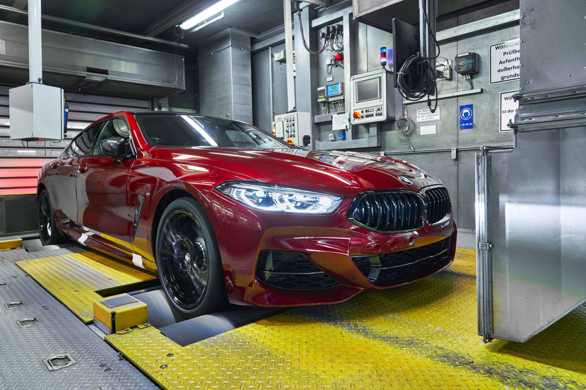 BMW m8 Competition Gran Coupe Red