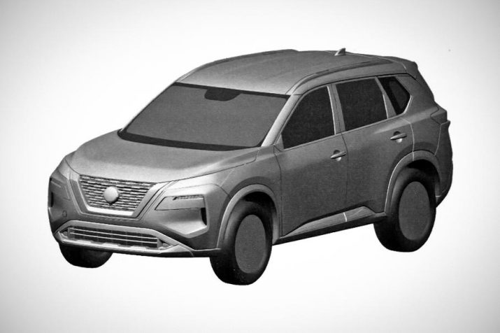 Обновленный X-Trail - модель Nissan запатентовали в РФ