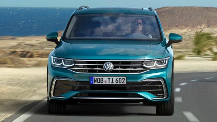 Volkswagen официально продемонстрировал рестайлинговую версию Tiguan для РФ