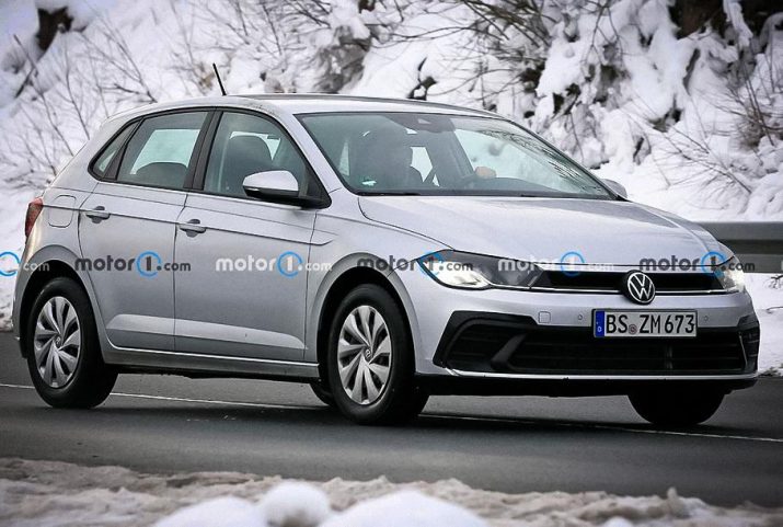 Опубликованы фото шпионов рестайлингового Volkswagen Polo