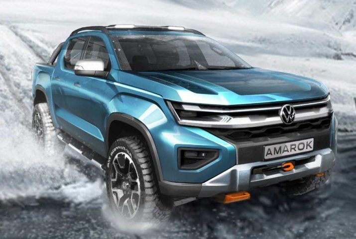 Volkswagen Amarok следующей генерации – новый тизер